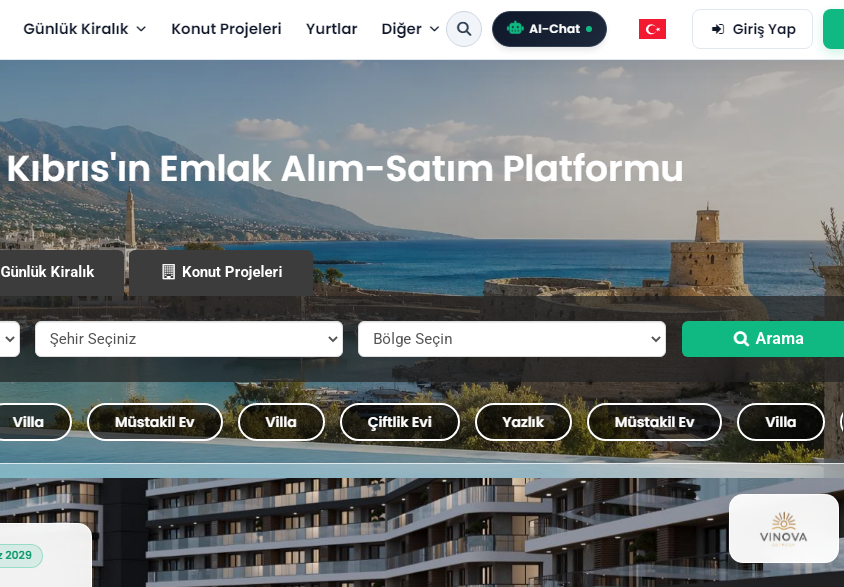 Döviz Bazlı Kazanç Fırsatı: KKTC Satılık Evler